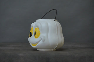 Vintage Ghost Trick or Treat Bucket