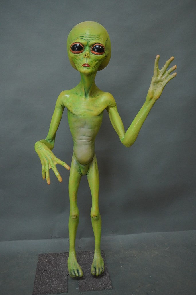 Alien Tech Props Glowing Alien Visitor Prop – Dapper Cadaver Props