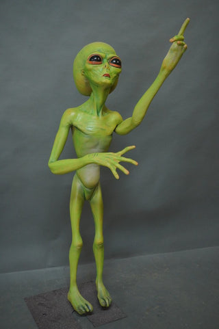 Glow Alien Visitor Prop