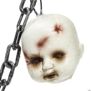 Doll Head Hanging Garland - 5ft