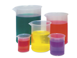 Plastic Graduated Beaker Set