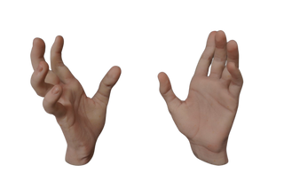 Poseable Silicone Slender Hands