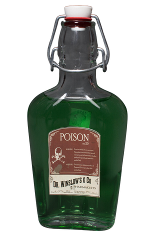 Vintage Poison Bottle
