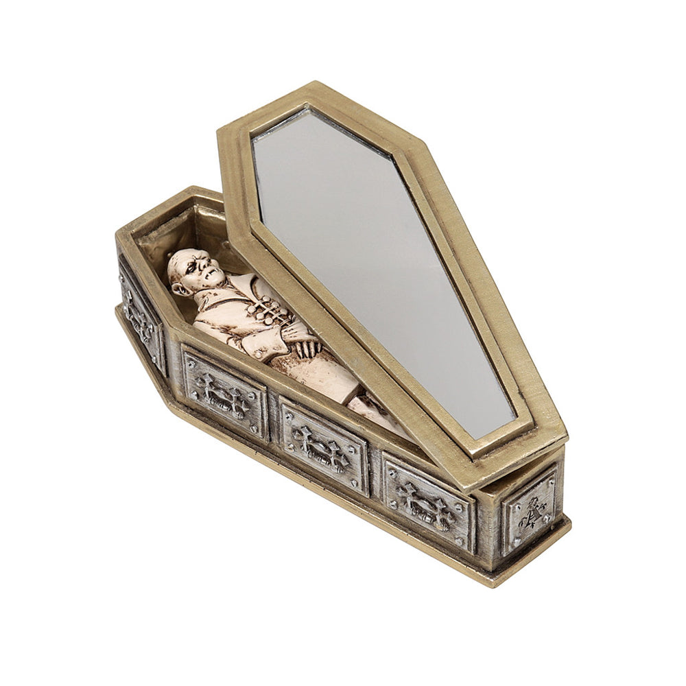 Nosferatu Vampire Casket Box with Figure – Dapper Cadaver Props