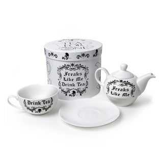 Freaks Like Me Drink Tea Set