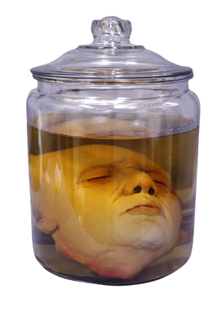 Ben Head in a Jar – Dapper Cadaver Props