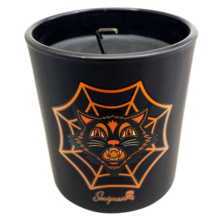 Halloween Cat Candle