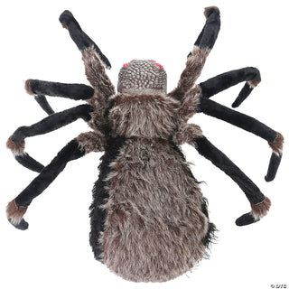 4 Ft Hanging Light Up Black Spider