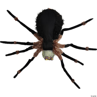 4 Ft Hanging Light Up Black Spider