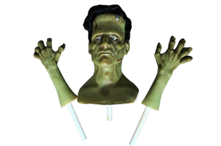 Frankenstein Head with Hands