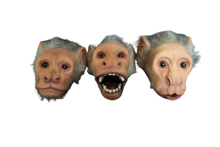 Furry Dura Monkey Head Prop