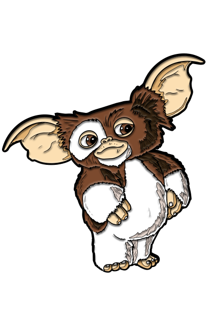 Dapper Gremlin Gremlins - Gizmo Enamel Pin – Dapper Cadaver Props