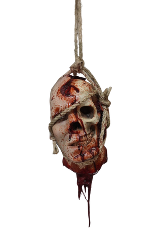 Hanging Skull Head Henry Prop