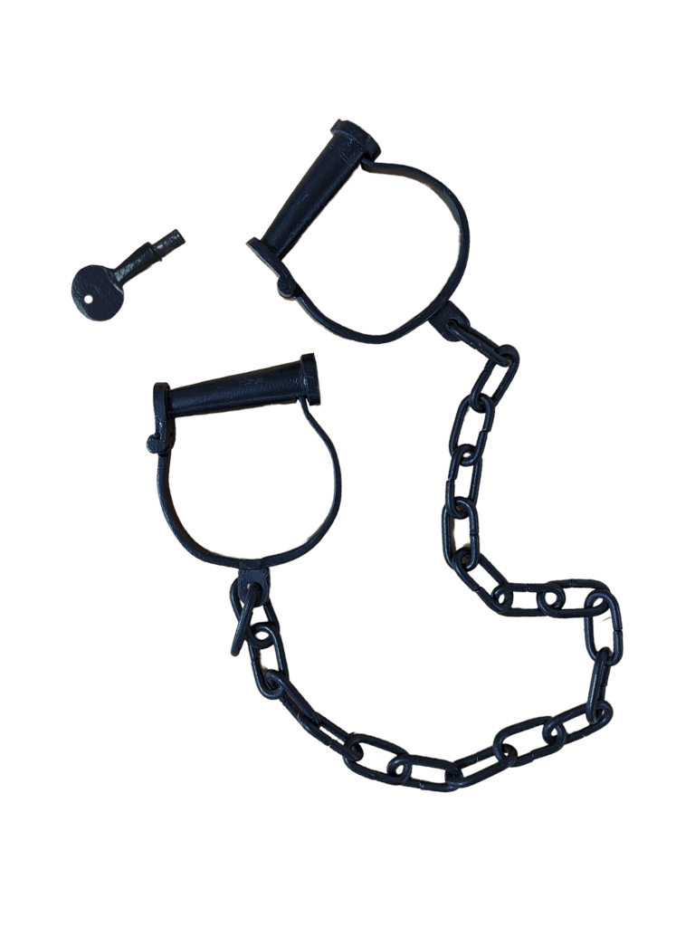 Iron Wrist Cuffs Prop – Dapper Cadaver Props