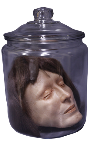 Judith Head in a Jar