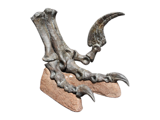 Large Raptor Foot with Base Rental