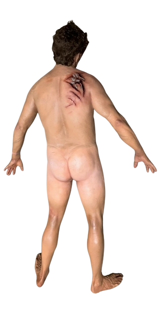 Maggot Myiasis Gary Body Prop