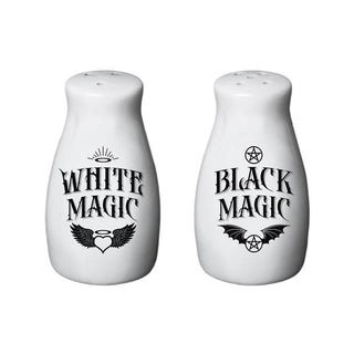 White Magic / Black Magic - Salt & Pepper Shakers