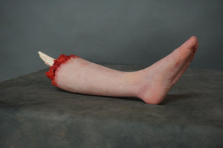 Silicone Nick Leg with Exposed Bone