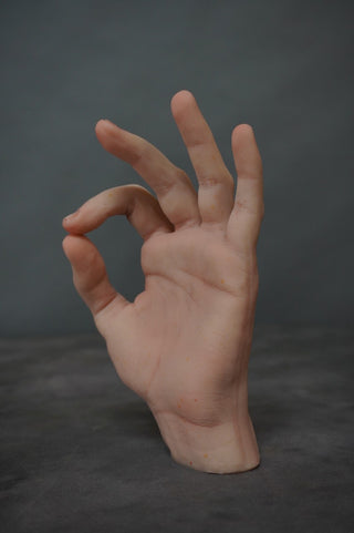 Poseable Silicone Slender Hands