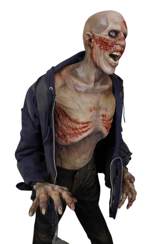 Rotten Ribs Zack Zombie Figure