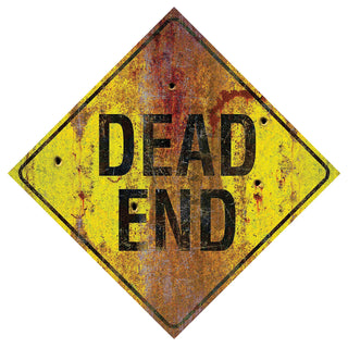 Dead End Metal Sign