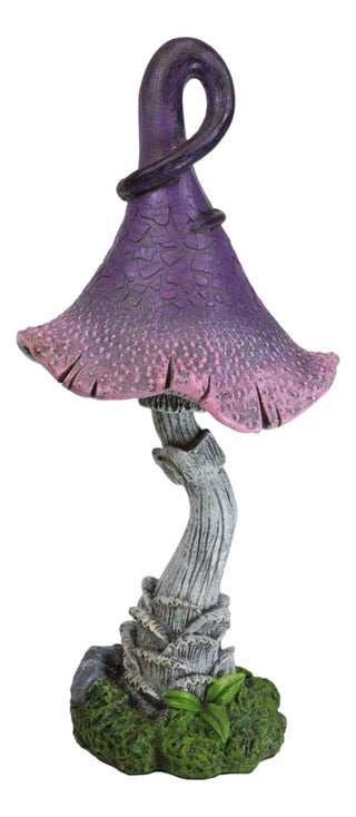 Purple Whimsical Toadstool Mushroom