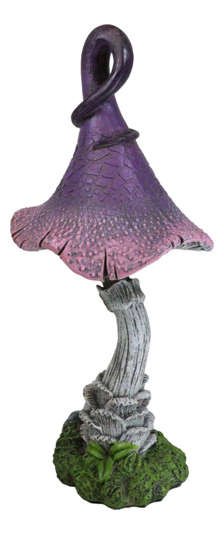Purple Whimsical Toadstool Mushroom