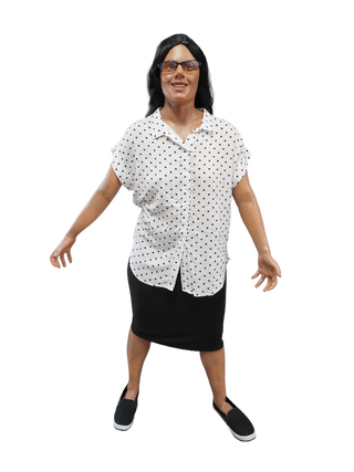 Standing Dura Kristina Body with Glasses