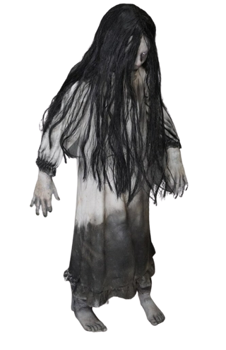 Standing Ghost Girl Child Figure