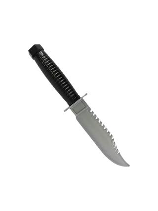 Plastic Survival Knife Prop