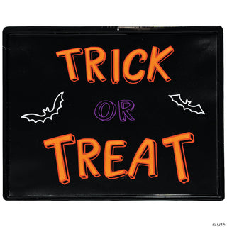 Trick or Treat Light-Up Sign