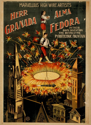 Circus High-Wire Banner