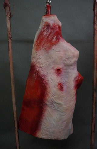 Hanging Side of Beef Hindquarter