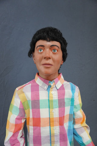 Poseable Standing Boy Child Figure
