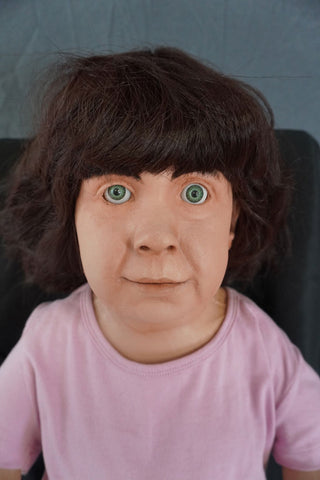 Sitting Preschool Toddler Girl Body
