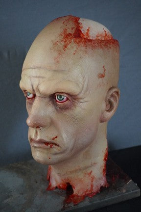 Exposed Skull Frank Head Prop