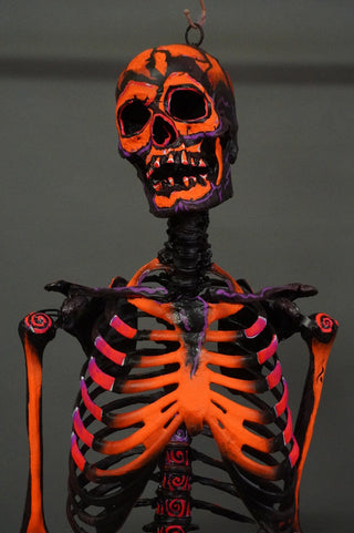 Blacklight Realistic Skeleton