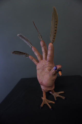 Hand Turkey Spooky Thanksgiving Decoration