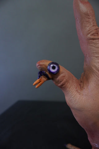 Hand Turkey Spooky Thanksgiving Decoration