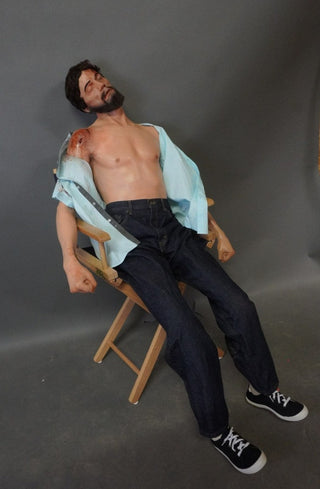 Wounded Alan Half Anatomical Dummy with Beard