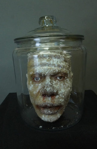 Frozen Richard Head in a Jar