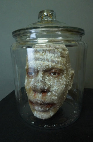 Frozen Richard Head in a Jar