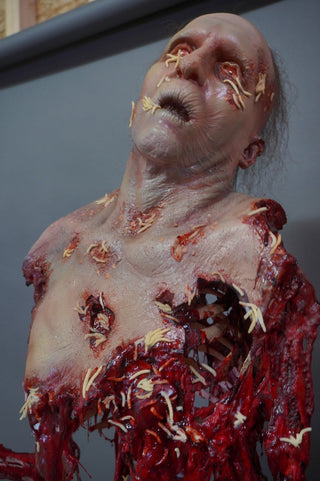 Maggot Infested Joaquin Meat Mummy Prop