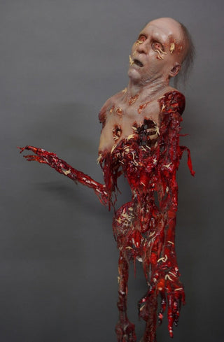Maggot Infested Joaquin Meat Mummy Prop