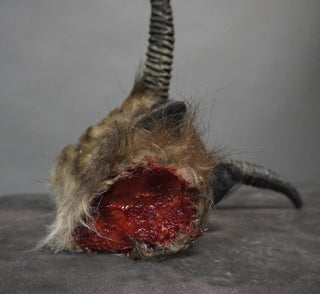 Furry Severed Goat Head