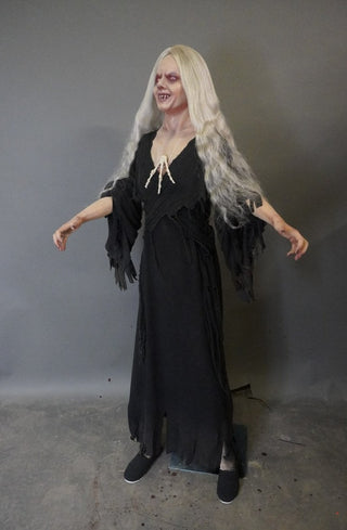 Gray Witch Figure