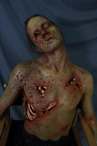 Maggot Infested Blister Alan Half Anatomical Dummy