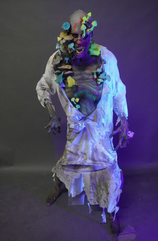 Bioluminescent UV Mushroom Zombie Zack Figure