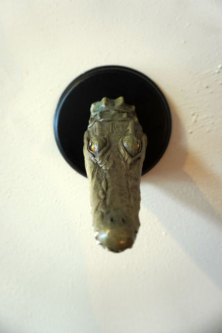 Mounted Replica Gator Head